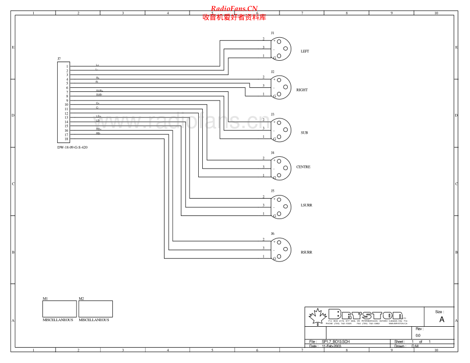 Bryston-SP17-pre-sch维修电路原理图.pdf_第2页