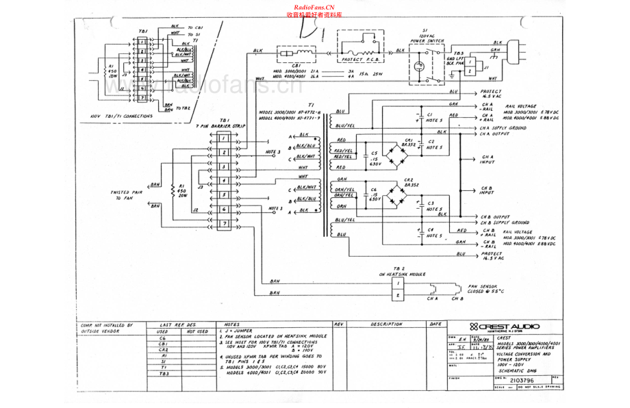 Crest-PRO3000-pwr-sch维修电路原理图.pdf_第1页