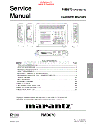 Marantz-PMD670-ssr-sm 维修电路原理图.pdf