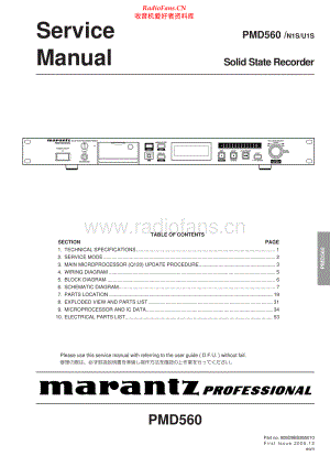 Marantz-PMD560-ssr-sm 维修电路原理图.pdf