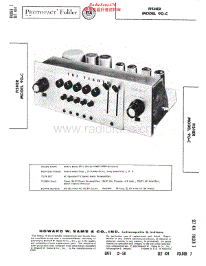 Fisher-90C-pre-sm维修电路原理图.pdf