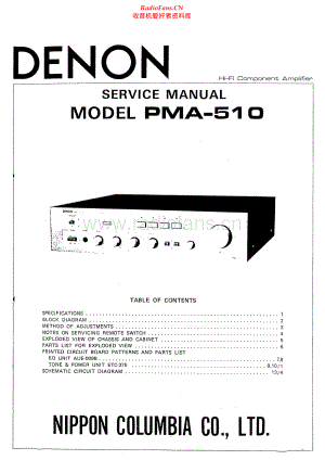Denon-PMA510-int-sm维修电路原理图.pdf