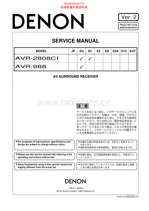 Denon-AVR2808CI-avr-sm维修电路原理图.pdf