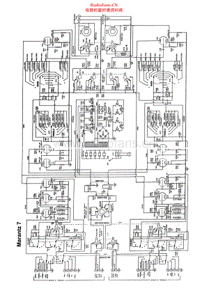 Marantz-7-pre-sch 维修电路原理图.pdf