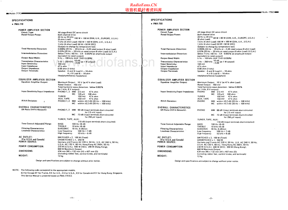 Denon-PMA750-int-sm维修电路原理图.pdf_第2页