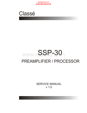 Classe-SSP30-sur-sm维修电路原理图.pdf
