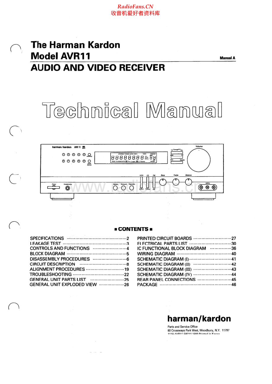HarmanKardon-AVR11-avr-sm维修电路原理图.pdf_第1页