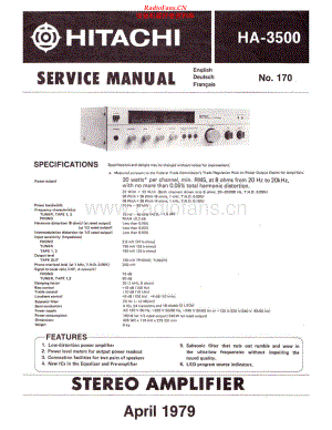 Hitachi-HA3500-int-sm 维修电路原理图.pdf