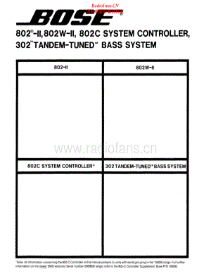 Bose-302-as-sm维修电路原理图.pdf