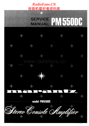 Marantz-PM550DC-int-sm 维修电路原理图.pdf