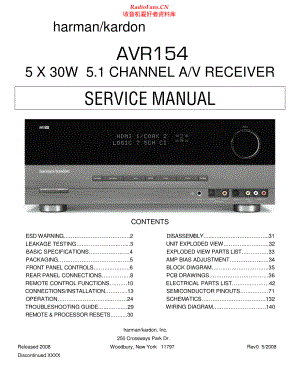 HarmanKardon-AVR154-avr-sm维修电路原理图.pdf