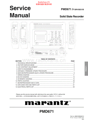 Marantz-PMD671-ssr-sm 维修电路原理图.pdf