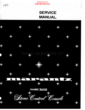 Marantz-3650-int-sm 维修电路原理图.pdf