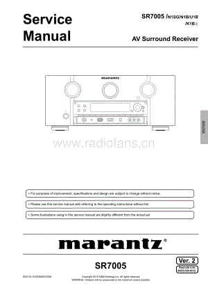 Marantz-SR7005-avr-sm 维修电路原理图.pdf