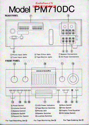 Marantz-PM710DC-int-sch1 维修电路原理图.pdf
