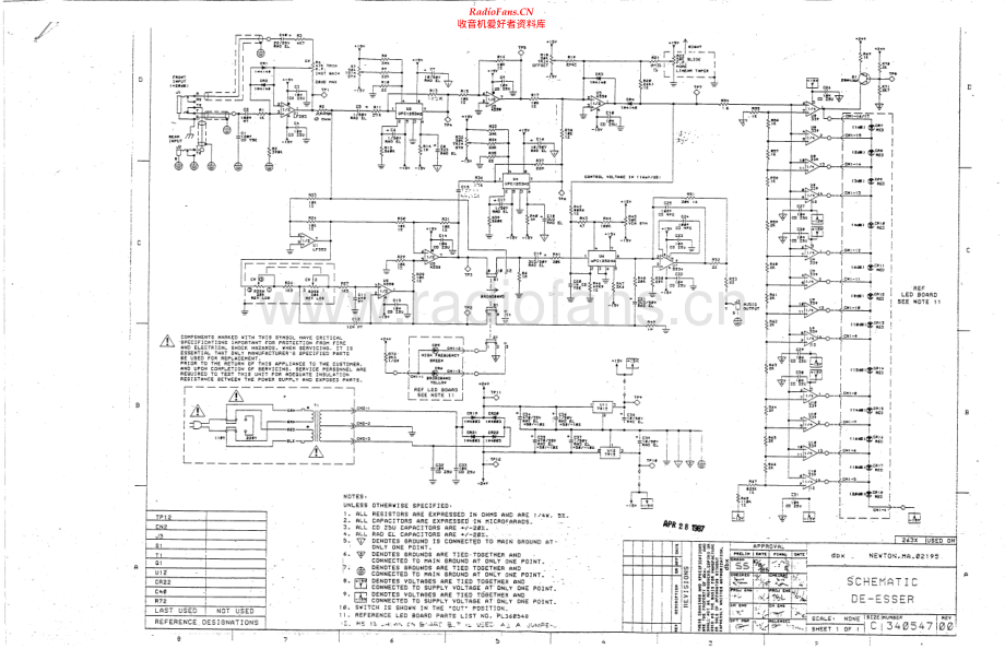 DBX-263X-de-sch维修电路原理图.pdf_第1页