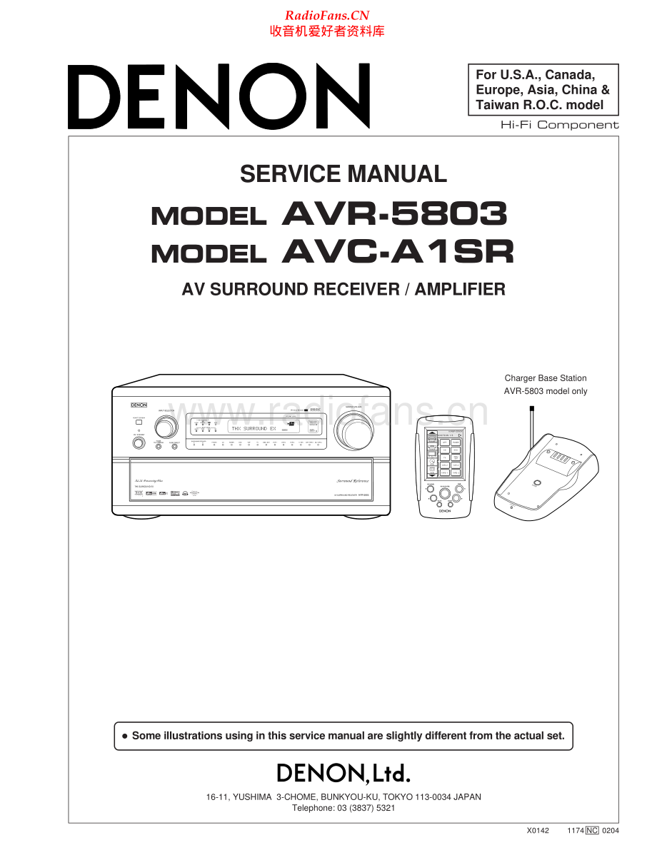 Denon-AVR5803-avr-sm维修电路原理图.pdf_第1页