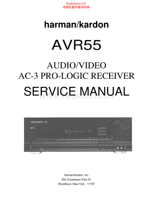 HarmanKardon-AVR55-avr-sm维修电路原理图.pdf