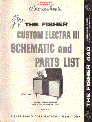 Fisher-CustomElectra440-mc-sm维修电路原理图.pdf