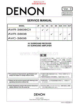 Denon-AVR3808CI-avr-sm维修电路原理图.pdf
