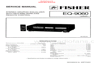 Fisher-EQ9060-eq-sm维修电路原理图.pdf