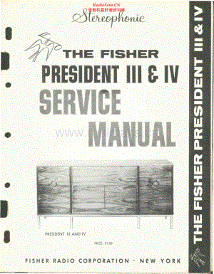 Fisher-PresidentIII-mc-sm维修电路原理图.pdf