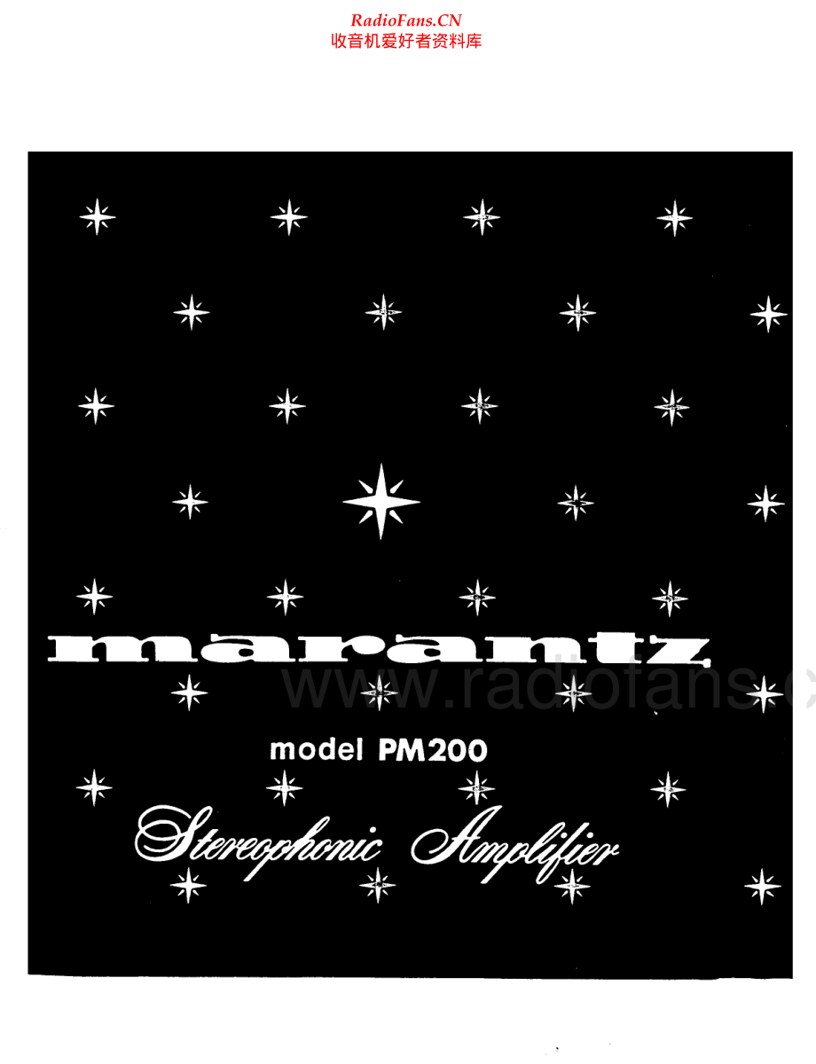 Marantz-PM200-int-sm 维修电路原理图.pdf_第1页