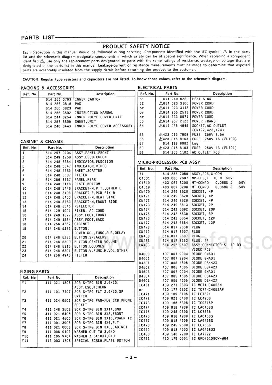 Fisher-CA9335-int-sm维修电路原理图.pdf_第3页