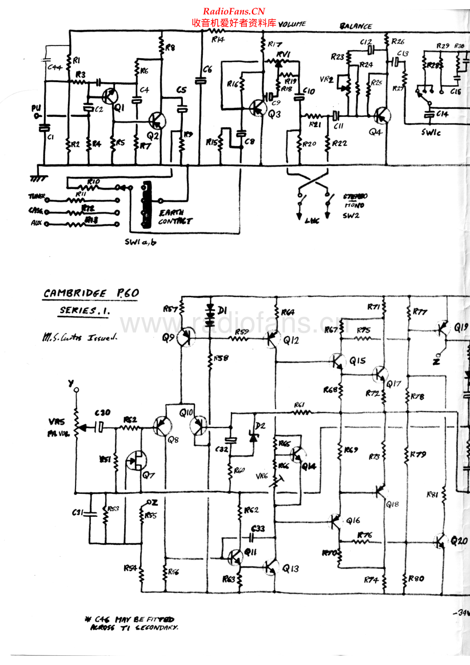Cambridge-P60-int-sch1维修电路原理图.pdf_第1页
