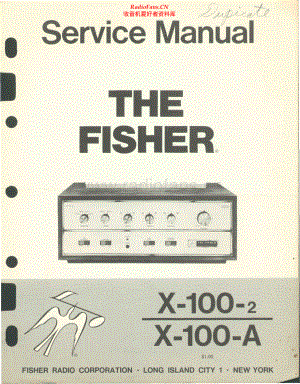Fisher-X100A-int-sm1维修电路原理图.pdf