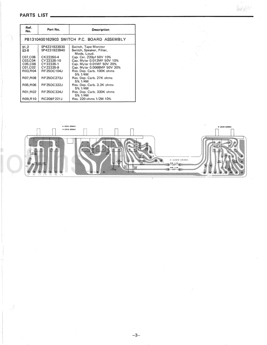Fisher-CA2100-pwr-sm维修电路原理图.pdf_第3页
