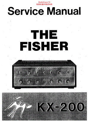 Fisher-KX200-int-sm维修电路原理图.pdf
