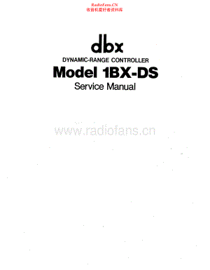 DBX-1BXDS-drc-sm维修电路原理图.pdf