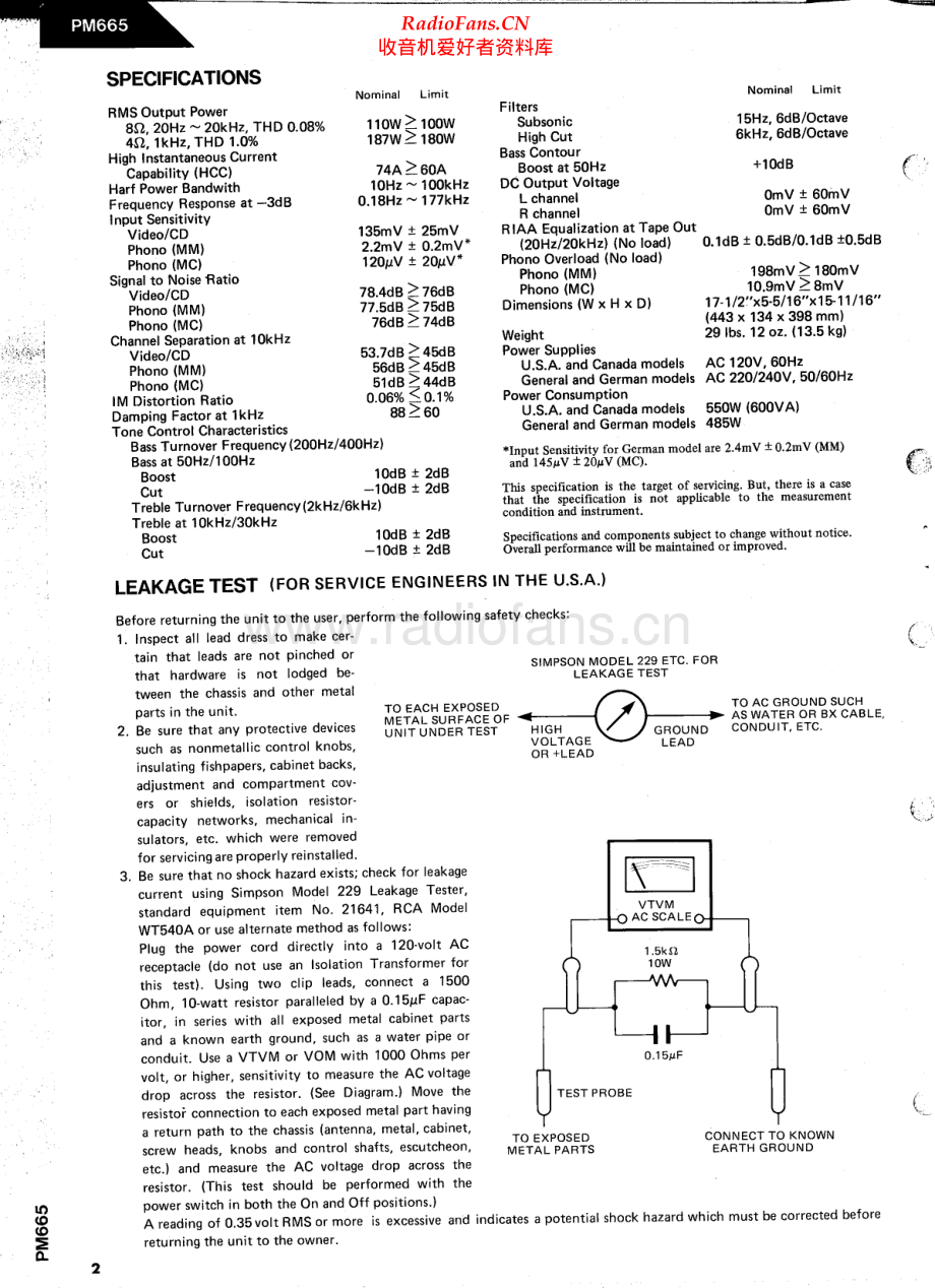 HarmanKardon-PM665-int-sm维修电路原理图.pdf_第2页