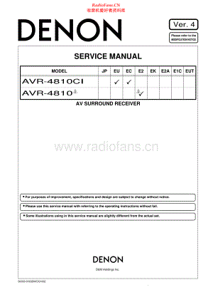 Denon-AVR4810-avr-sm维修电路原理图.pdf