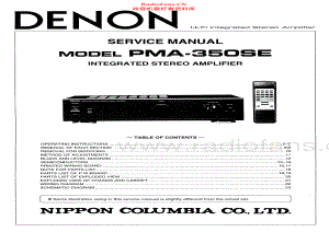 Denon-PMA350SE-int-sm维修电路原理图.pdf