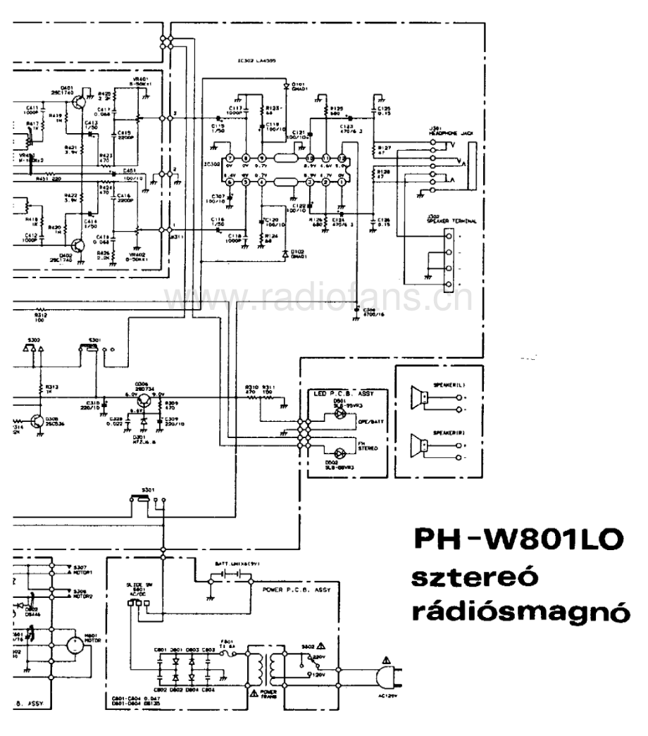 Fisher-PHW801LO-mc-sch维修电路原理图.pdf_第3页