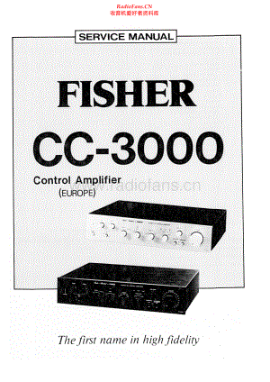 Fisher-CC3000-pre-sm维修电路原理图.pdf
