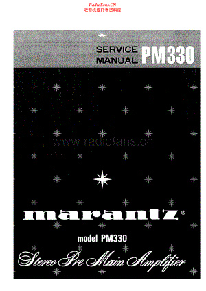 Marantz-PM330-int-sm 维修电路原理图.pdf