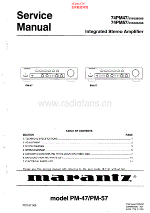 Marantz-PM57-int-sm 维修电路原理图.pdf