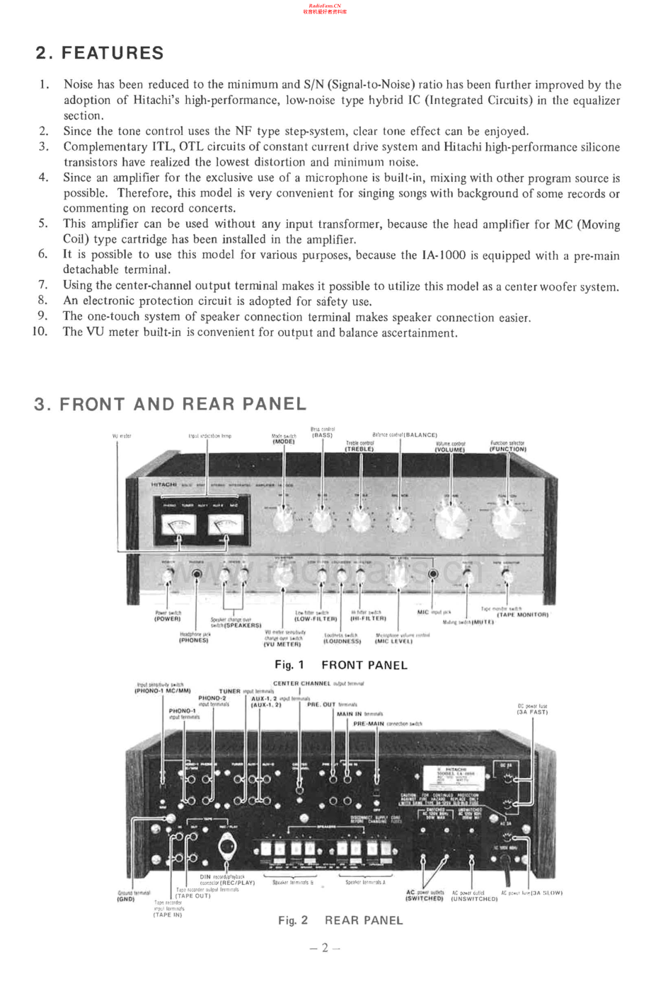 Hitachi-IA1000-int-sm 维修电路原理图.pdf_第2页