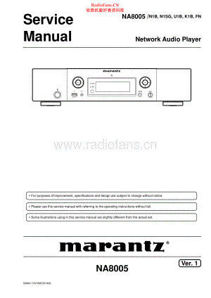 Marantz-NA8005-nap-sm 维修电路原理图.pdf