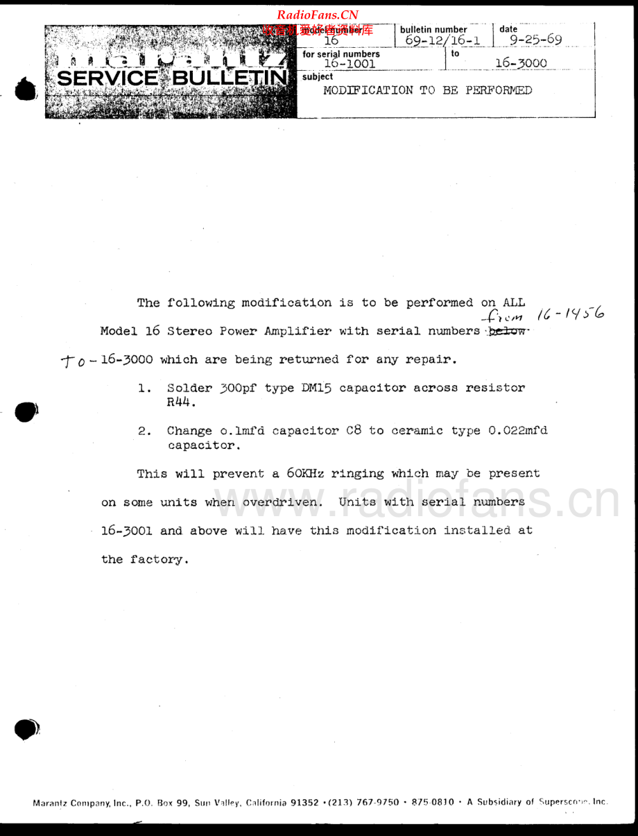 Marantz-16-pwr-si 维修电路原理图.pdf_第1页