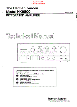 HarmanKardon-HK6800-int-sm维修电路原理图.pdf