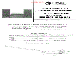 Hitachi-DPK321U-mc-sm 维修电路原理图.pdf