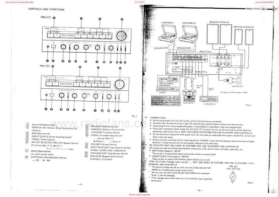 Denon-PMA757-int-sm维修电路原理图.pdf_第3页