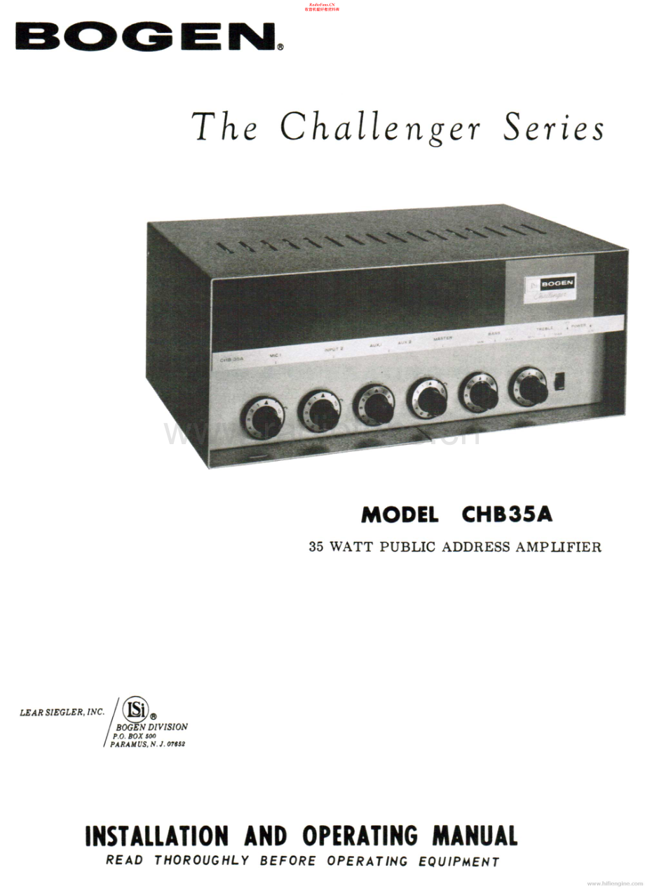 Bogen-CHB35A-pa-sm维修电路原理图.pdf_第1页