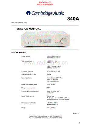 Cambridge-840A-int-sm维修电路原理图.pdf