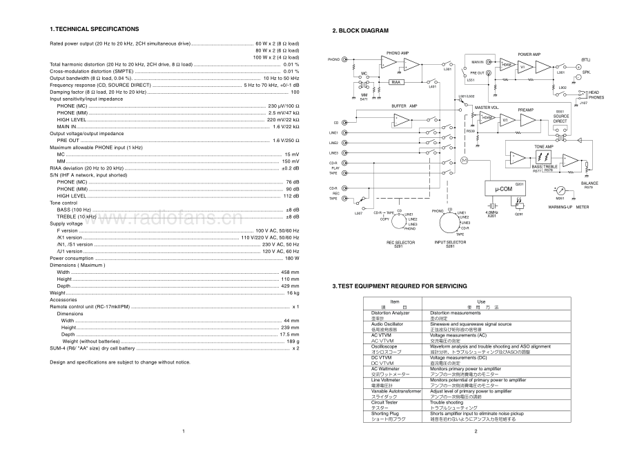 Marantz-PM17_MK2-int-sm 维修电路原理图.pdf_第3页