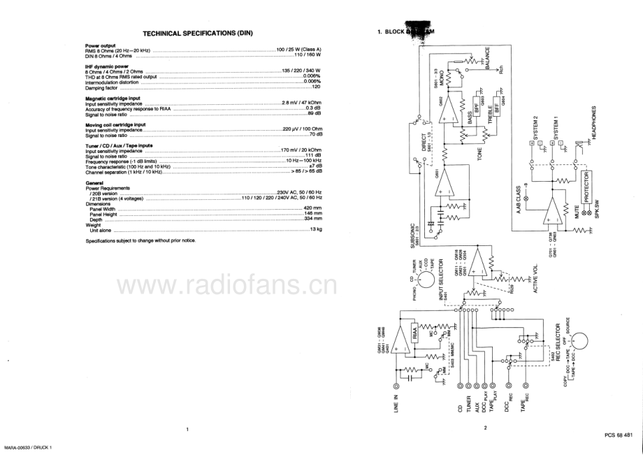 Marantz-PM80_MK2-int-sm 维修电路原理图.pdf_第3页